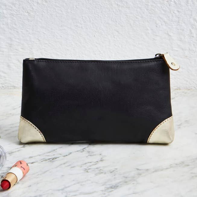 Læder Makeup Taske for engroshandel hos Vida Vida