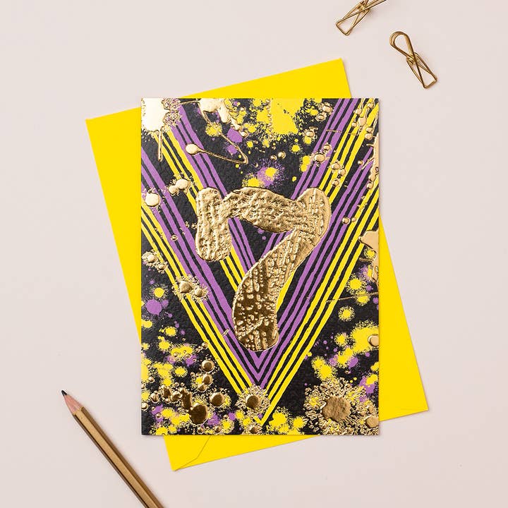 Verjaardagskaart voor meisjes van 7 jaar voor wholesale door Apple & Clover