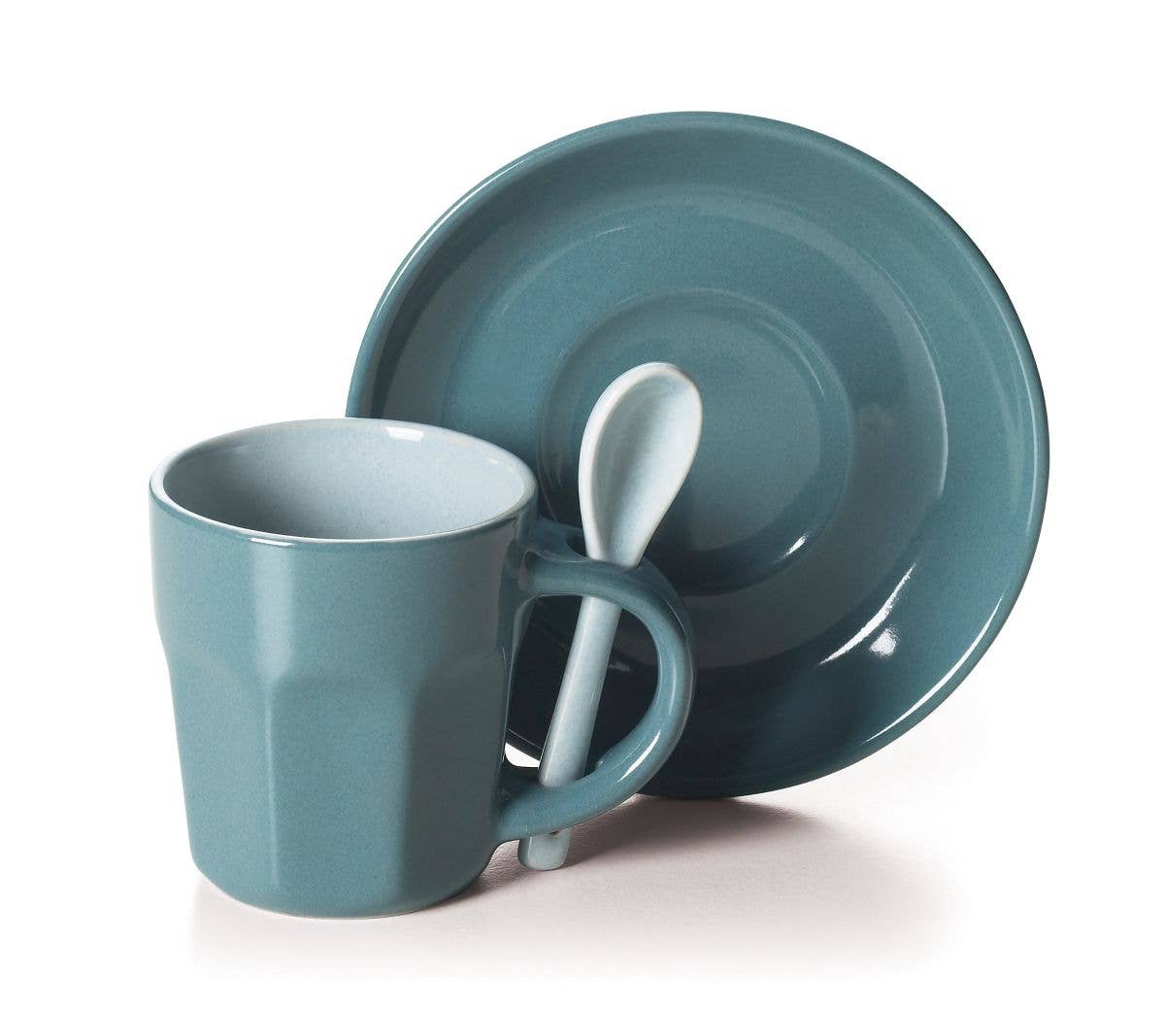 multicolour Set of 6 Abbraccio Coffee Cups for wholesale on Faire1