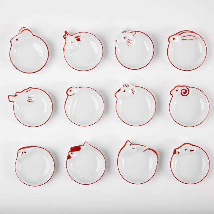 Show tiny plate Chinese zodiac for wholesale by Japacolle — Japan Collections | See Latest News in "About"