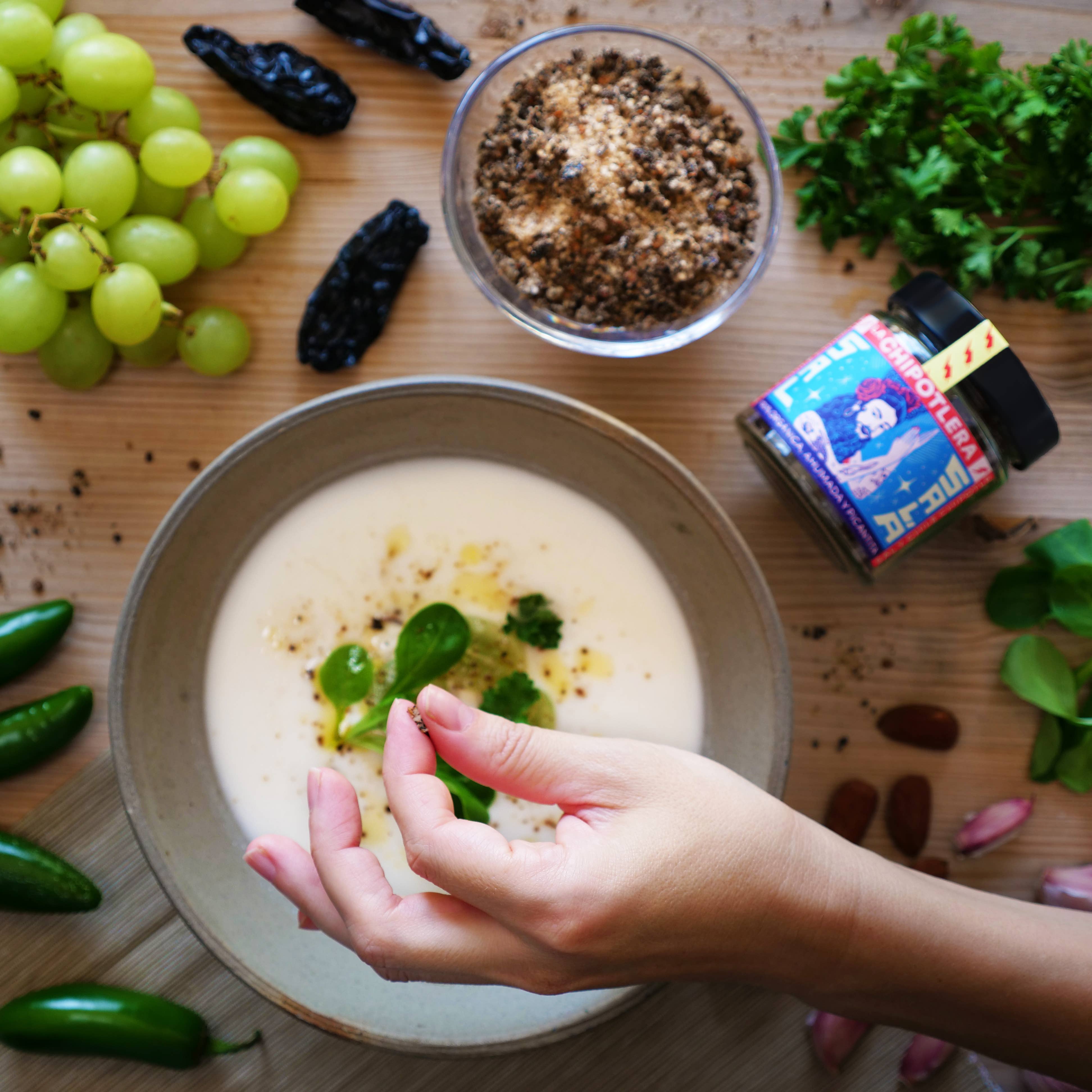 LA CHIPOTLERA - Venta al por mayor Sal - Sal Salá 145 grs - Sal virgen y chile chipotle molido ECO3