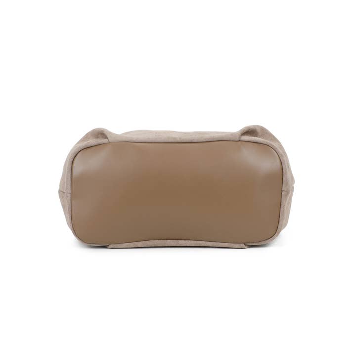 Ellas Trading - Wholesale Shoulder Bag - Women's - Faux Suede Shoulder Tote Bag Detachable Crossbody Strap11