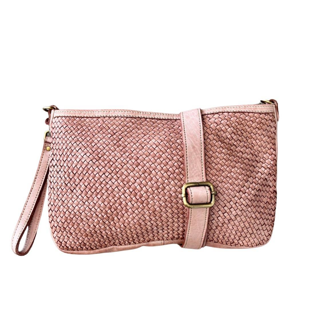 Bolsa Nova Handbags - Wholesale Crossbody Bag - Women's - Laura Woven Leather Crossbody15