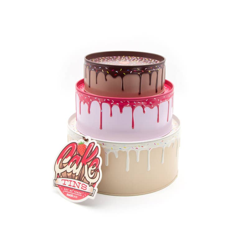 SUCK UK Ltd - USA - Wholesale Food Storage Container - Cake Storage Tins - Set of 34