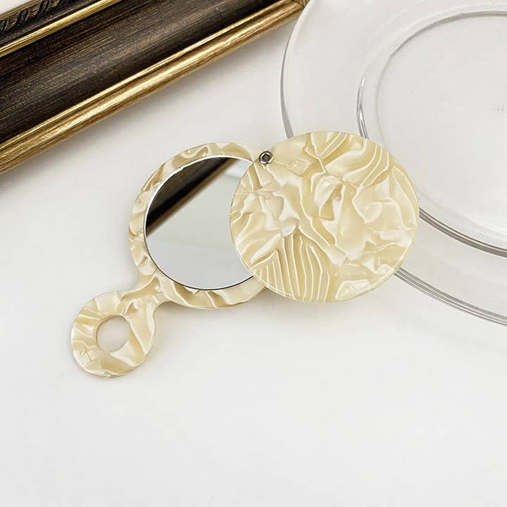 ACCITY - Wholesale Compact Mirror - Portable Handheld Round Mirror, Cute Makeup Mirror_CWMM63873