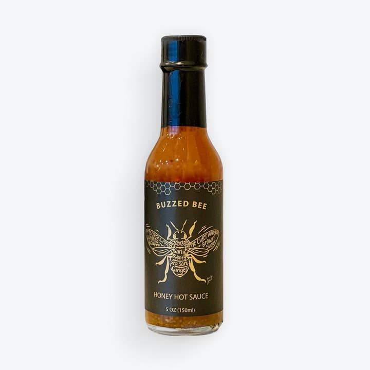 Buzzed Bee Hot Sauce - Wholesale Hot Sauce - Buzzed Bee Honey Hot Sauce0