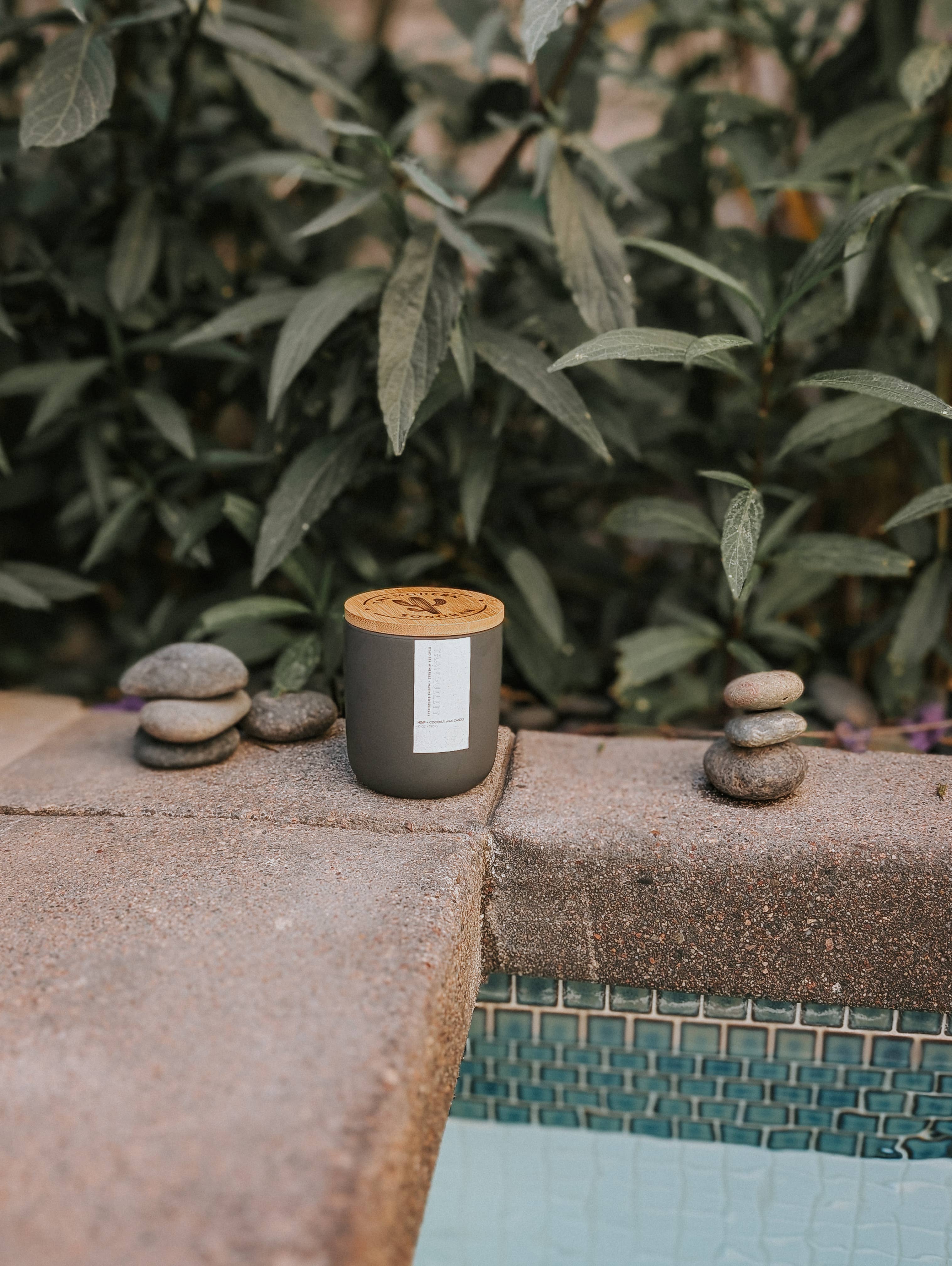 The Modern Sonoran - Wholesale Jar/Filled Candle - Emerald Hideaway: Quiet Luxury Hemp & Coconut Candle, 10 oz1