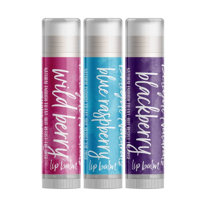 Picking Berries Lip Balm Set for wholesale by Delight Naturals