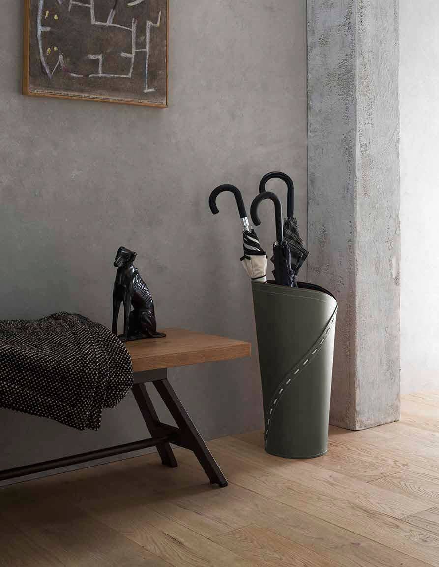 LIMAC Design – Suporte para guarda-chuva por atacado – Suporte de guarda-chuva de couro KATRINA17