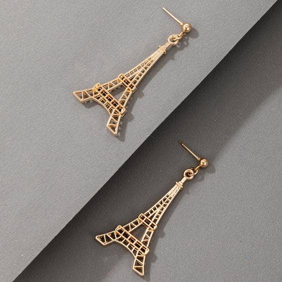 APARA Jewelry – Großhandel Ohrhänger – Eiffelturm-Ohrringe PARIS2