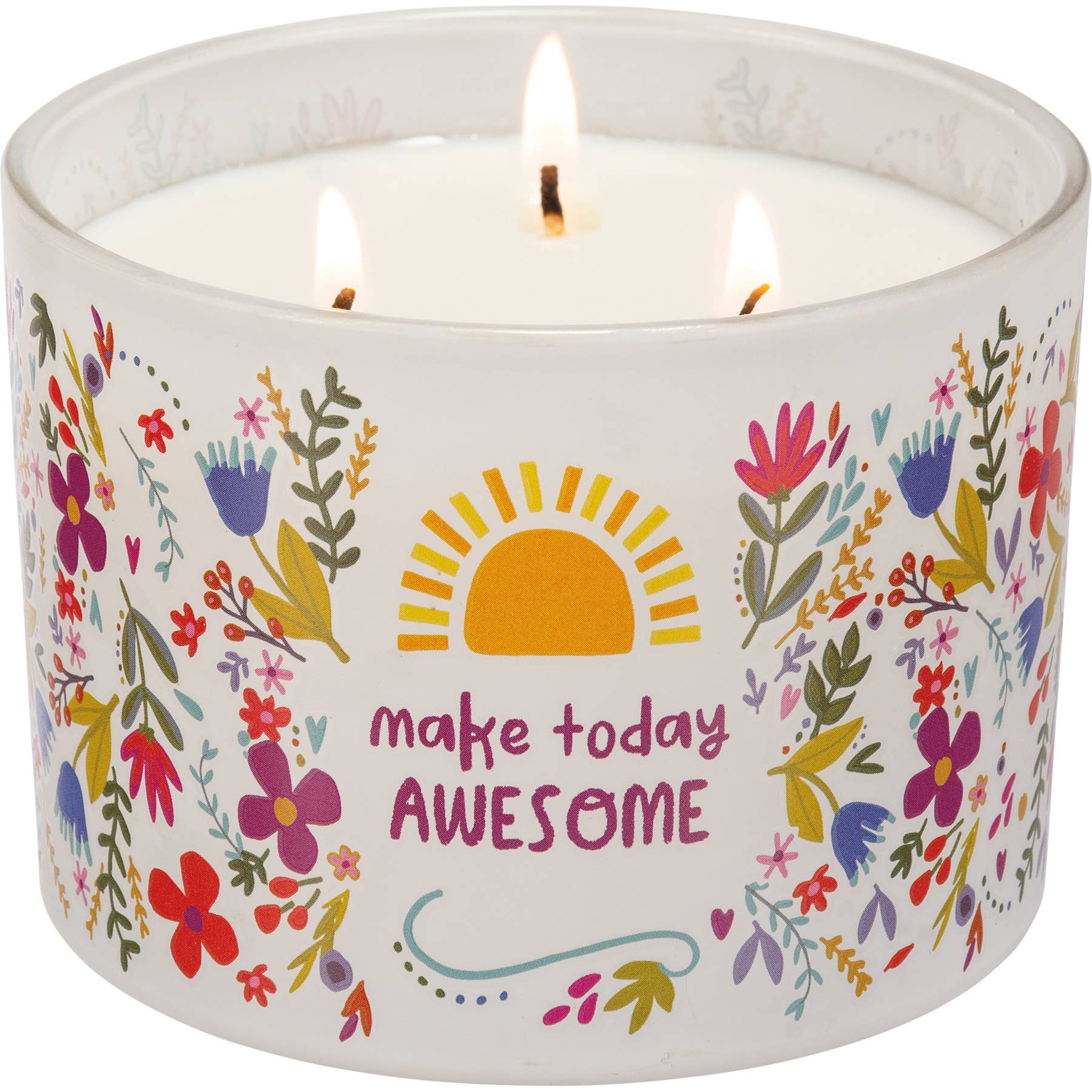 Primitives by Kathy - Wholesale Jar/Filled Candle - Make Today Awesome Candle3