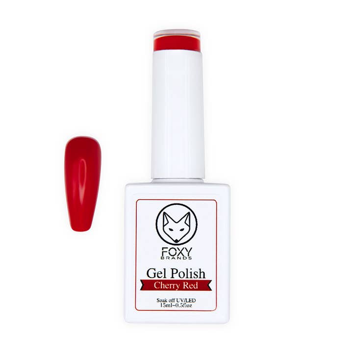 Color en gel: rojo cereza para venta al por mayor de Foxy Brands