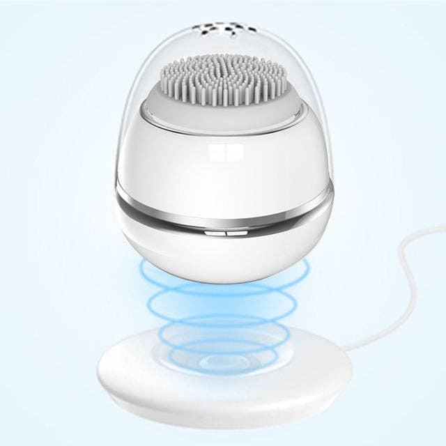 VIGOR - Wholesale Electronic skincare device - Electric Rechargeable Sonic Scrubber Silicone Facial Cleansi9