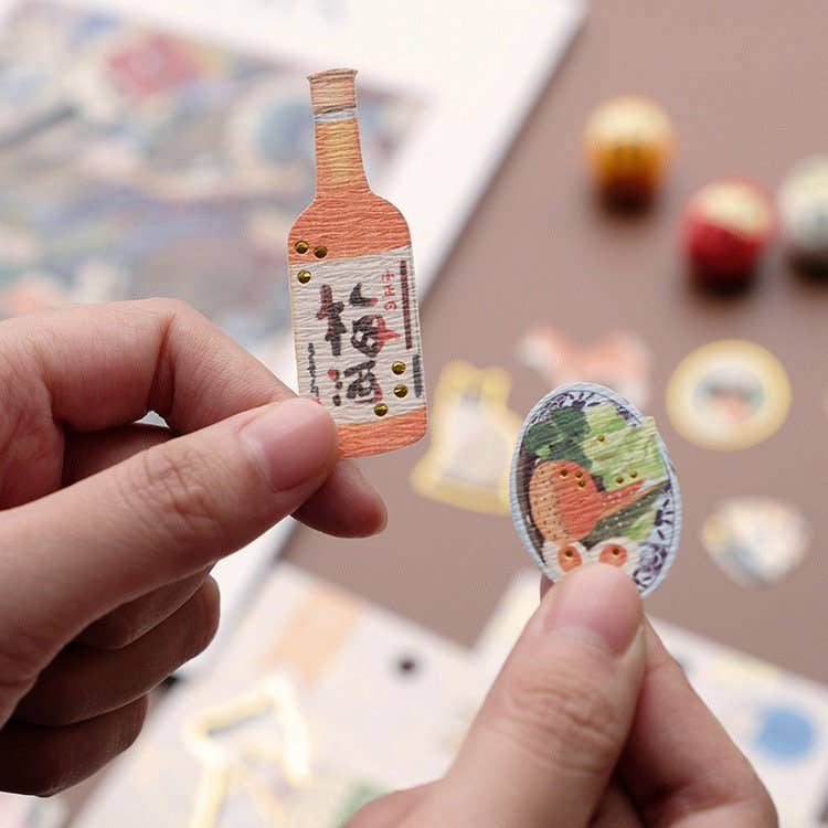 Hello Claws Limited - Vendita all'ingrosso Adesivo - Adesivi Nekoni Kawaii cibo giapponese e cartoni animati3