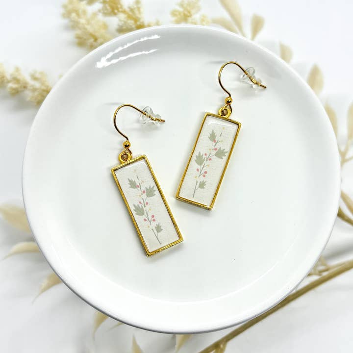 Jenica Jewelry - Wholesale Dangle Earrings - Birth Flower Earrings- Multiple Options19