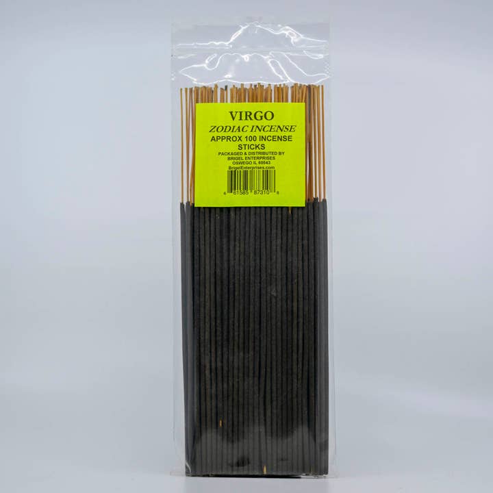 Virgo Zodiac Incense Sticks for wholesale by Brigel Enterprises