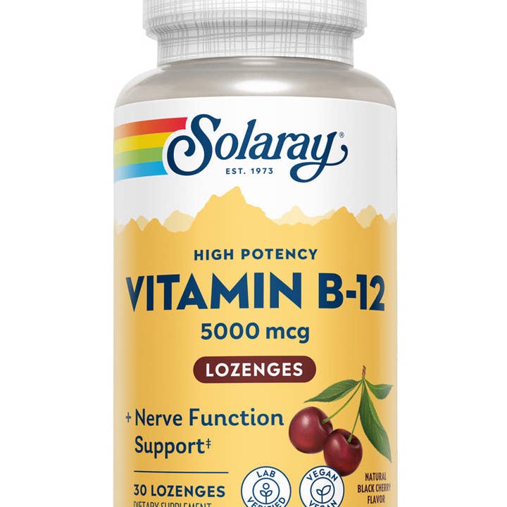 Vitamin B-12 5000mcg for wholesale by Solaray