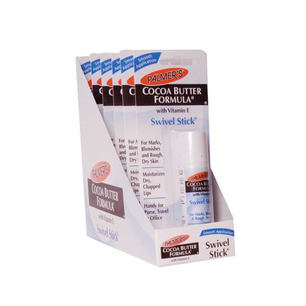 Majestic Wholesale - Wholesale Hand & Body Lotion - PALMER COCOA BUTTER SWIVEL STICK 6PC BOX SET 0.5OZ