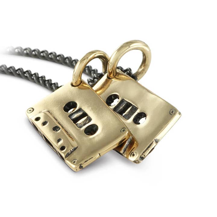 Lost Apostle - Vente Colliers à pendentif - Collier Cassettes - Bronze