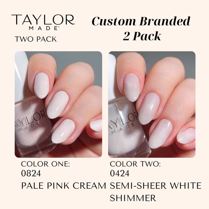 Taylor Made Polish - Vendita all'ingrosso Smalto per unghie - Smalto per unghie personalizzato: confezione da 2 a lunga tenuta + vegano + non tossico58