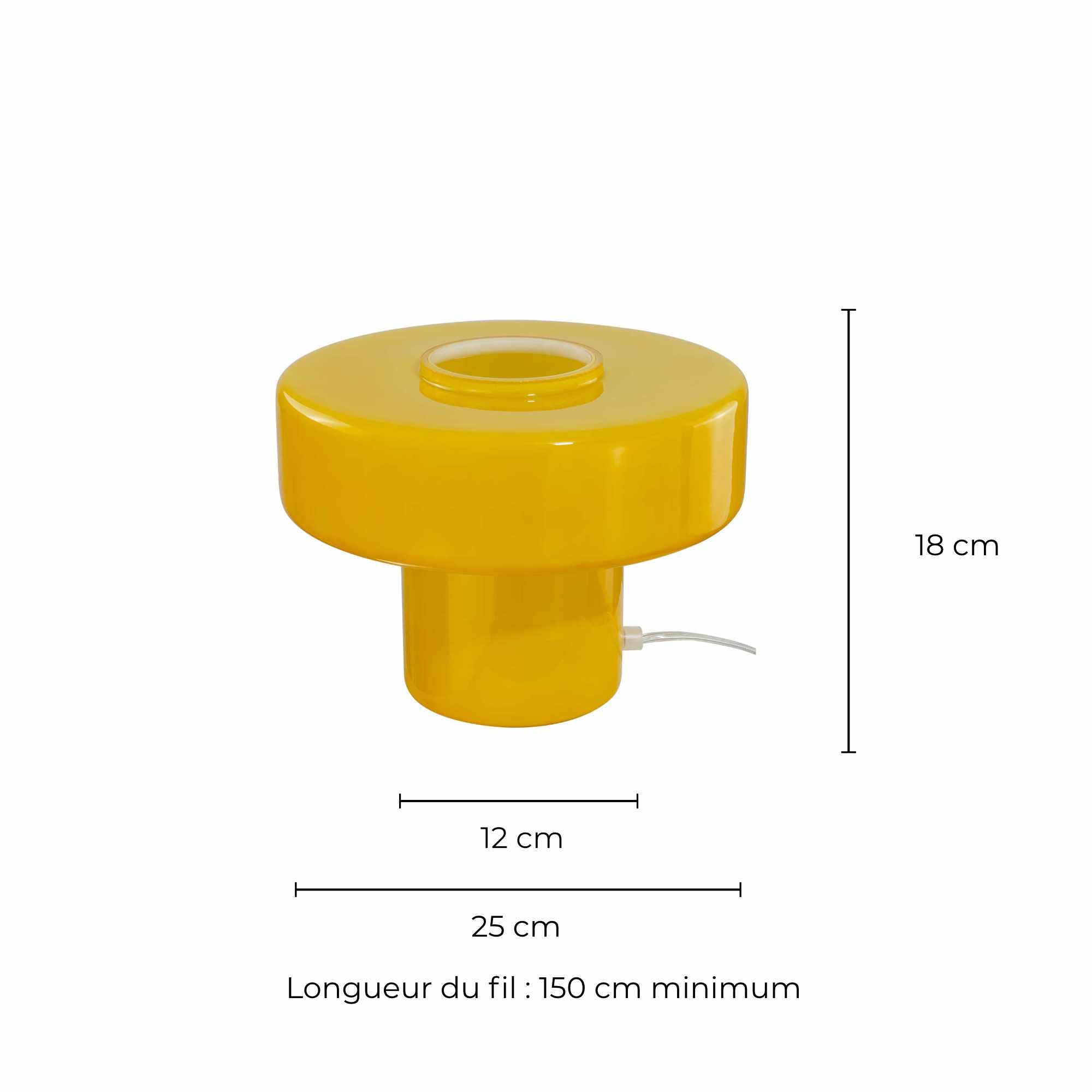 C-Création - Wholesale Floor Lamp - NEW COLOR - Retro style colored glass table lamp Foza29