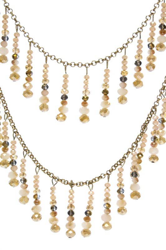 Suzie Q USA - Vente Collier de perles - Collier en perles de cristal à plusieurs brins1