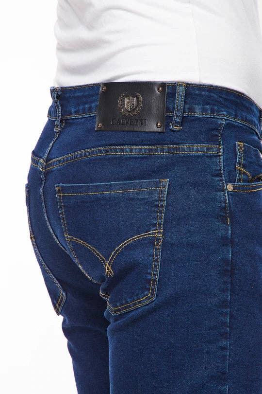 Rodeo Clothing - Wholesale Jeans - Men's - MEN'S JEANS SUPER SKINNY FIT DKBLUE3