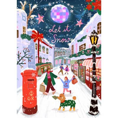 Pieces & Peace - Wholesale Puzzle - Adult - 500 Piece Puzzle - Let it Snow - London1