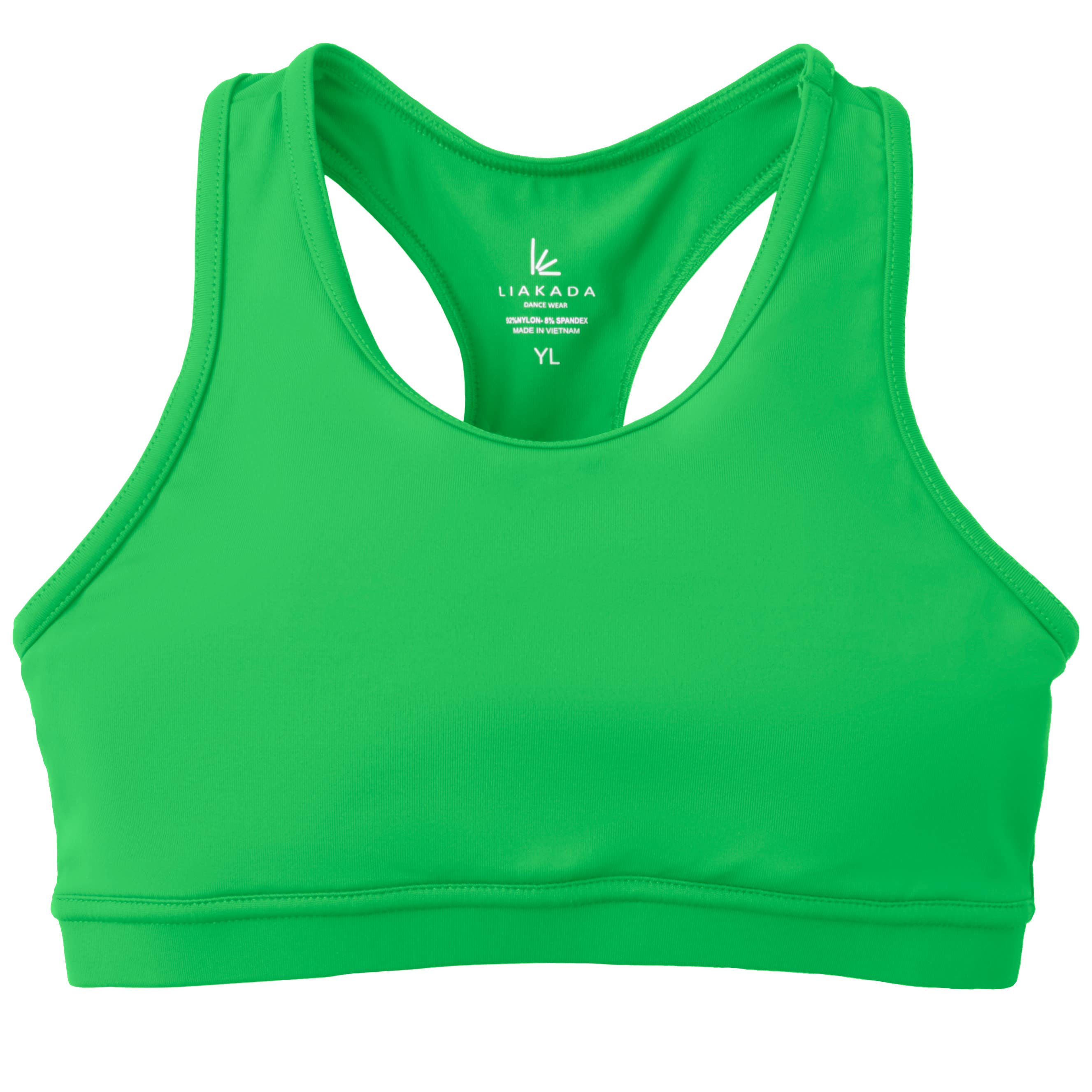 Liakada Dancewear – Parte de cima de desporto - Criança por atacado – Top Sutiã Racerback para Menina6