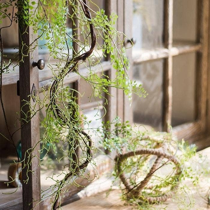 Vignes artificielles Maidenhair Fern Vignes de 55 pouces de long pour la vente par Rustic Reach