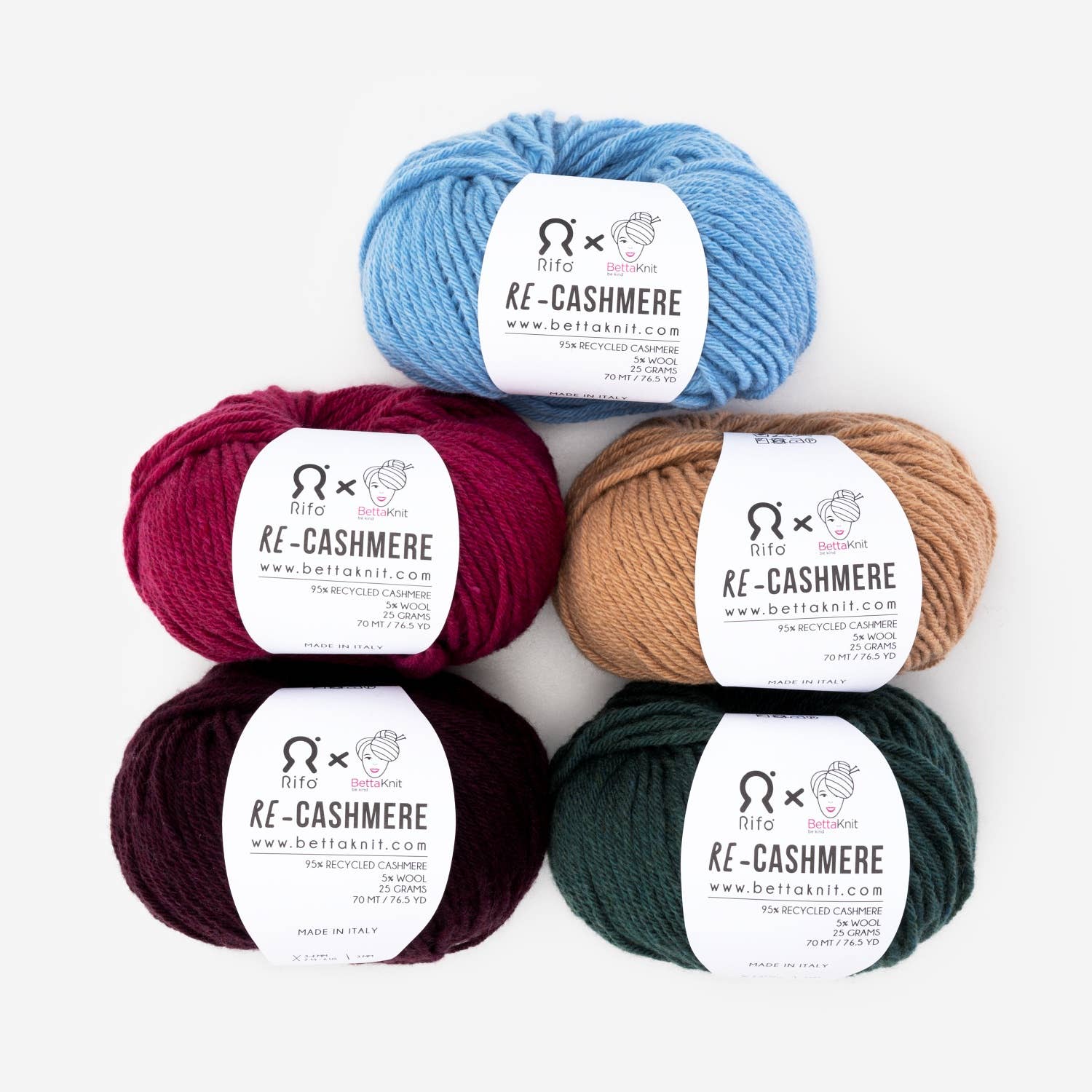 BettaKnit - Vente Fils à tricoter - Re-Cashmere, cachemire recyclé7