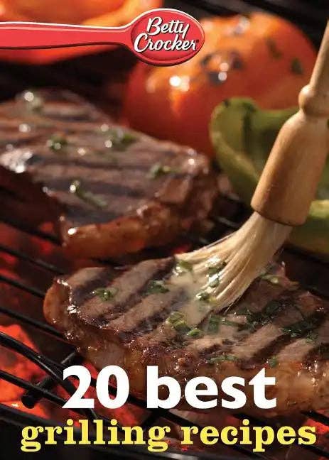 Books by splitShops - Wholesale Cookbooks & Food - Betty Crocker 20 Best Grilling Recipes - Paperback
