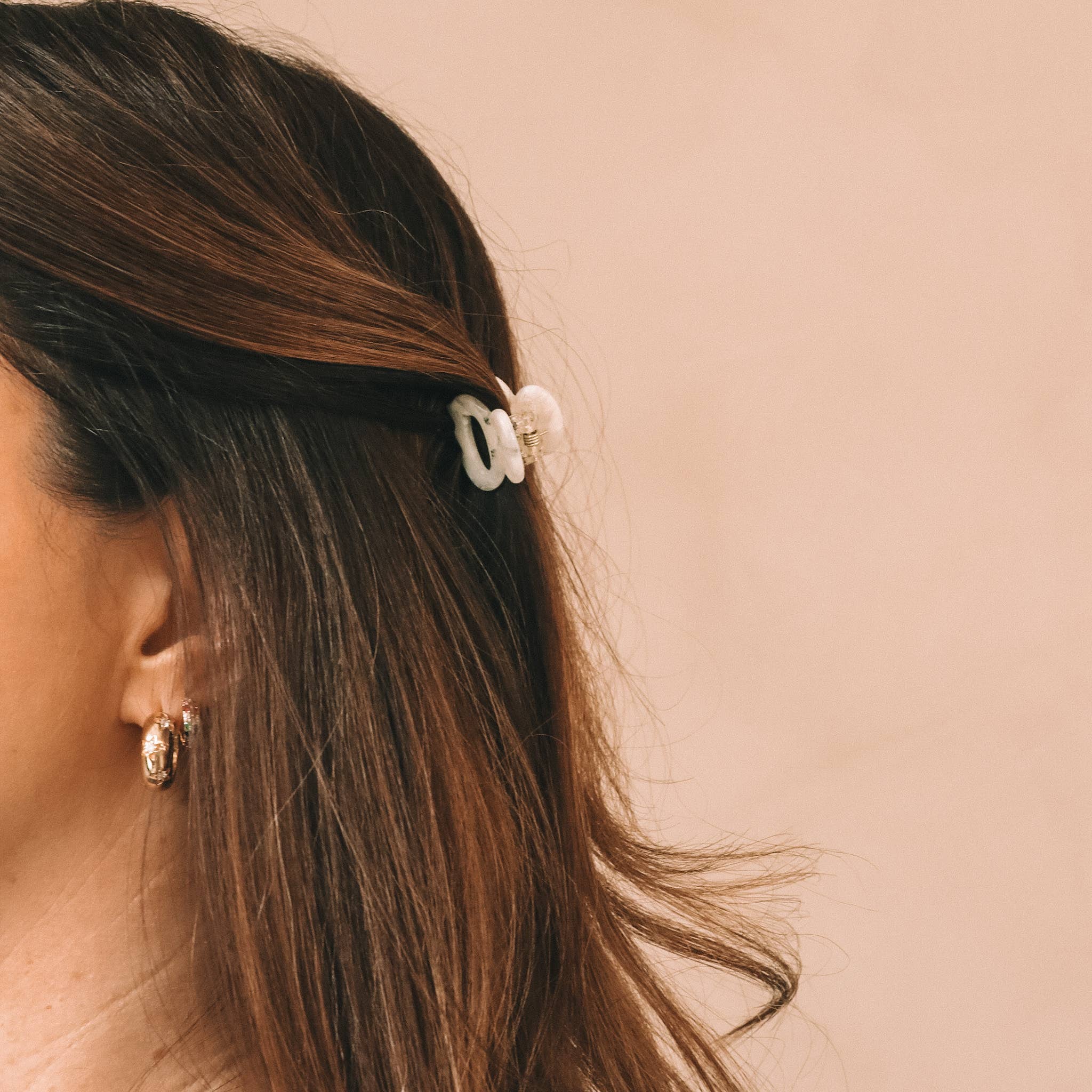 Horace Jewelry – wholesale Hair clip – Women’s – The Nata - Cream2