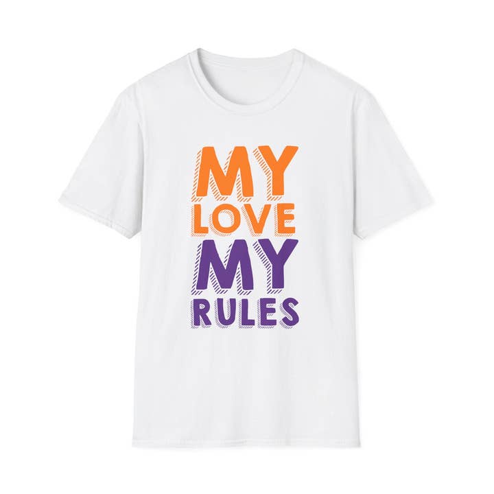 Min kärlek, mina regler unisex för wholesale av My Paper Box