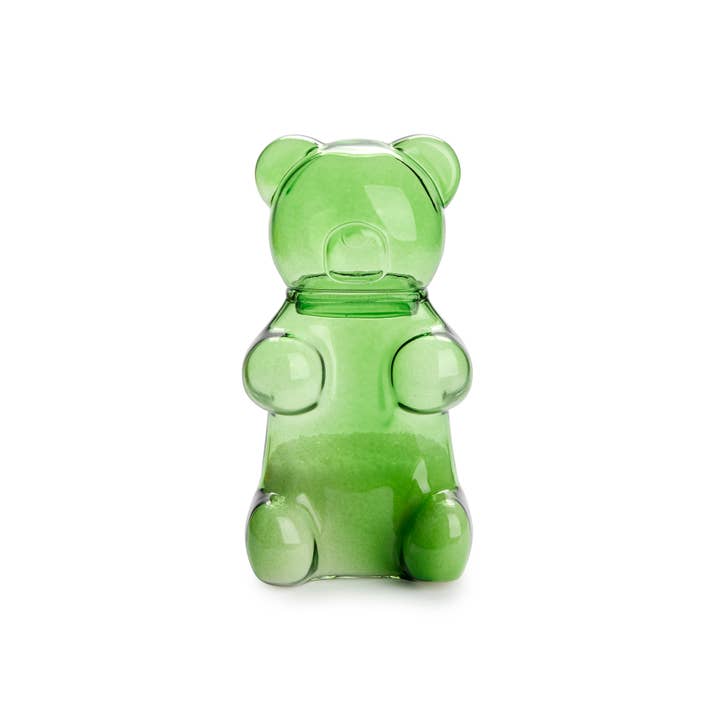 Balvi - Wholesale Jar - Sugar bowl, Yummy Bear, green, 250 ml, glass7