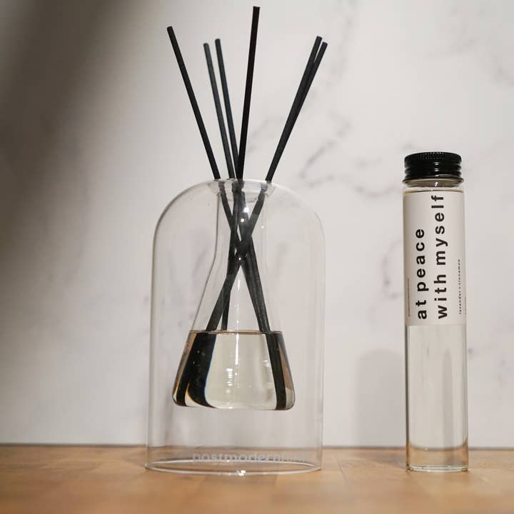 postmodernform - Wholesale Reed Diffuser - diffuser set - at peace with myself oil + vessel