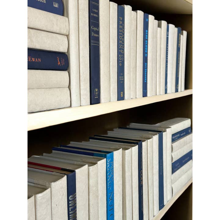 Lombadas Encadernadas em Pergaminho Natural Livros Modernos de Capa Dura #2 por atacado de BookStyled