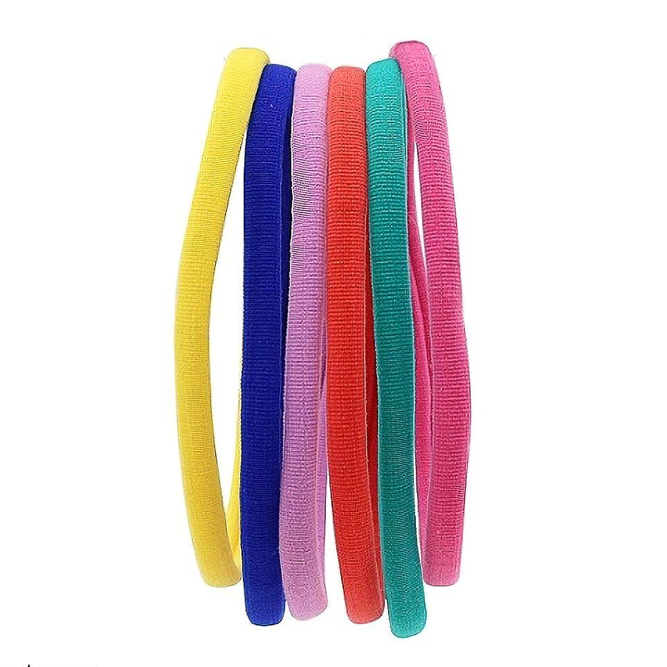 Diacly - Vente Élastique à cheveux - Ensemble de 12 élastiques longs multicolores pour cheveux0