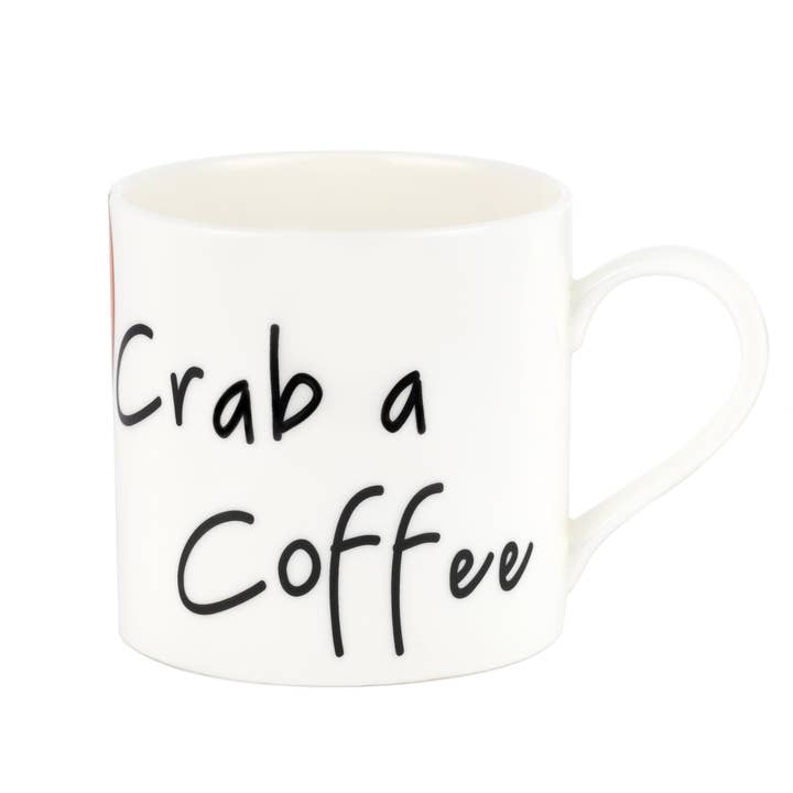 Grande tasse Crab a Coffee pour la vente par Gone Crabbing