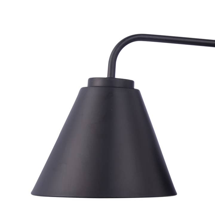 Brio Lighting - Vente Lustre/Suspension - Lampe de vanité moderne à 2 lumières noire Loft Lantern7