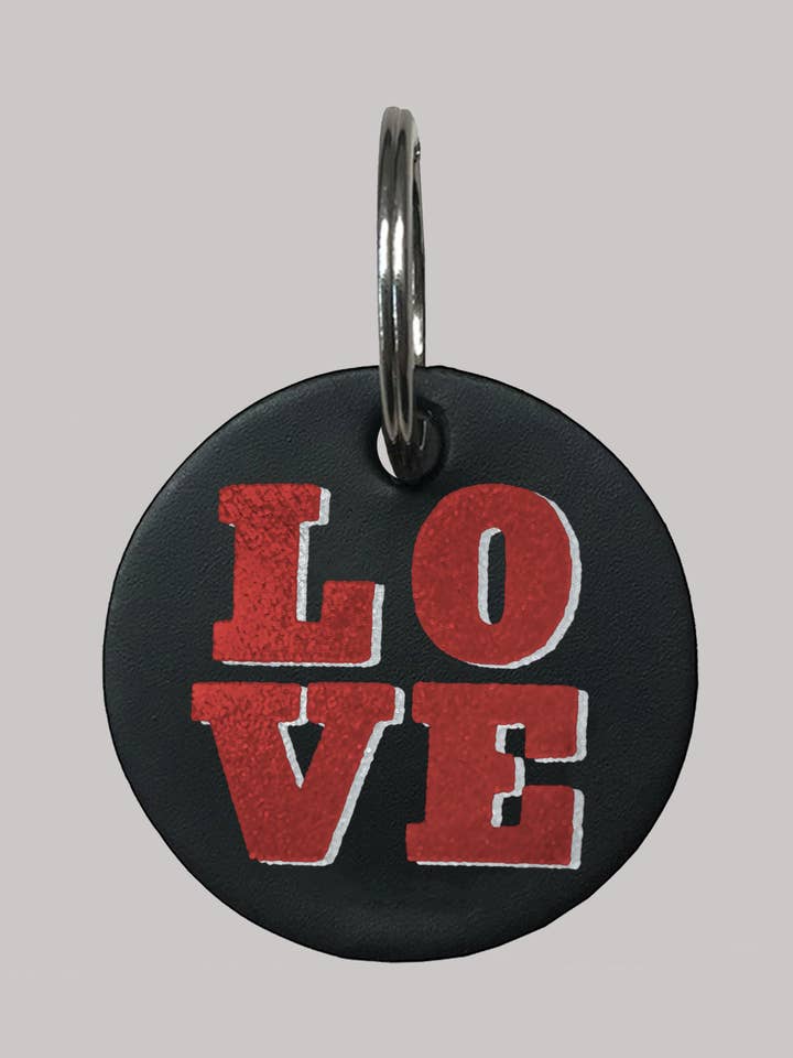 RED LOVE KEYRING X2 PACK for wholesale by Dandy Star