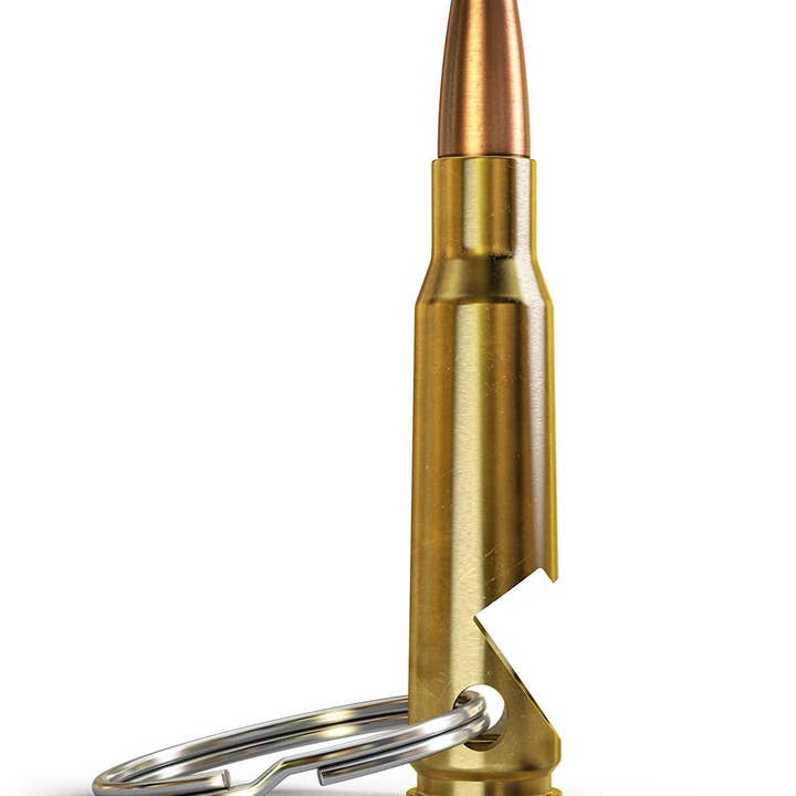 Old Southern Brass - Wholesale Keychain - Men's - 308/7.62 Real Bullet Keychain Bottle Opener - Made in USA