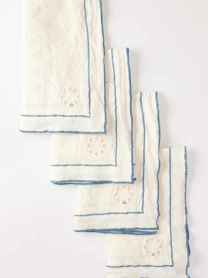 Day For Night Servietter Creme/Blæk for engroshandel hos Rentrayage