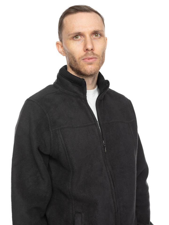 Fleece Zip-up for wholesale by Progoti