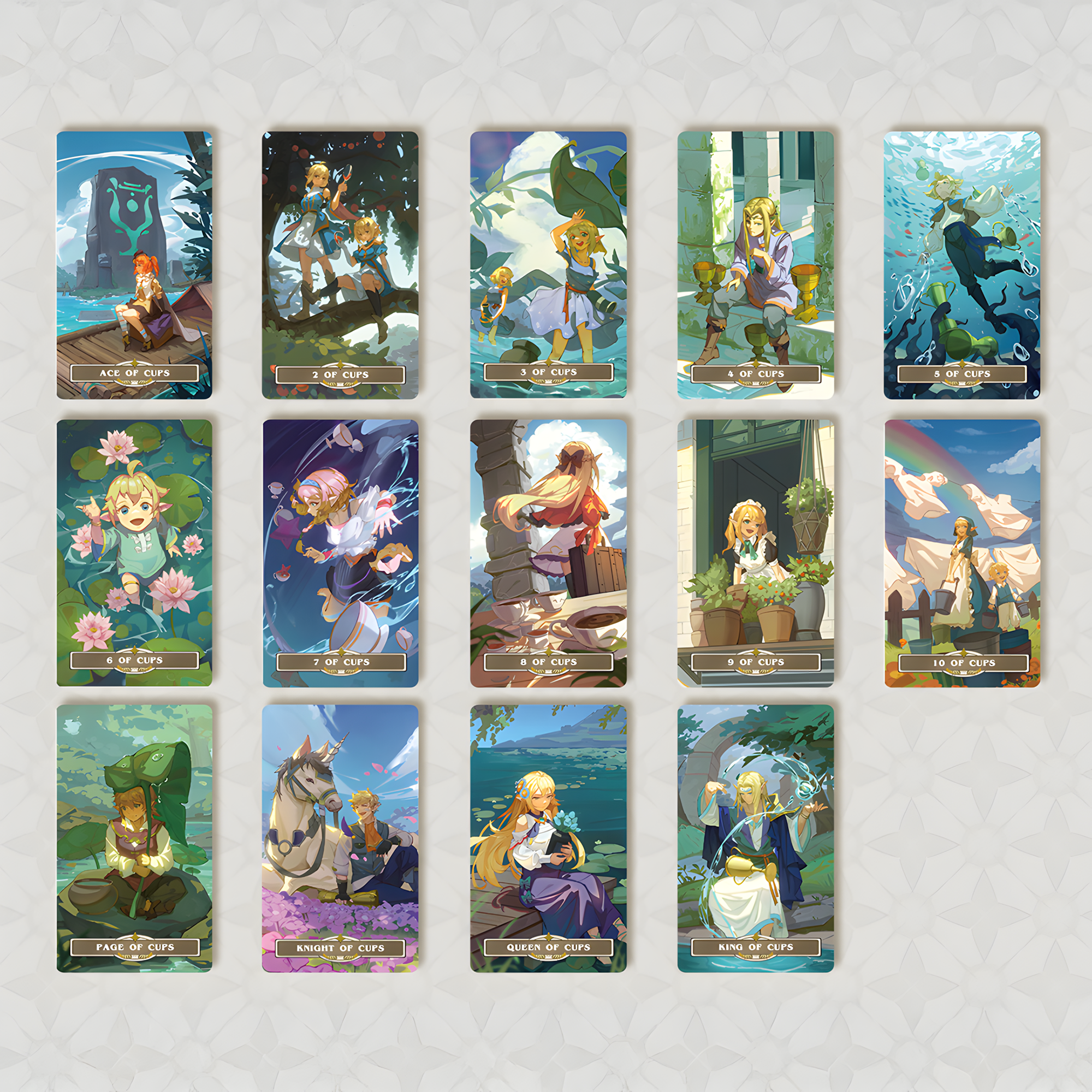 Vermilion Collection - Wholesale Tarot Cards - Journeyman's Melody Tarot6