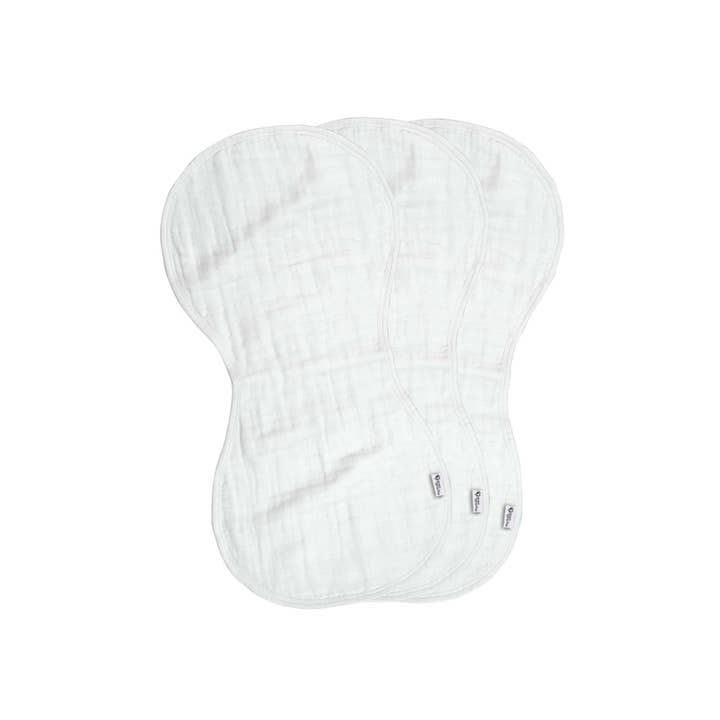 Green Sprouts - Wholesale Burp Cloth Set - Baby - Organic Cotton Muslin Burp Cloths (3pk)2