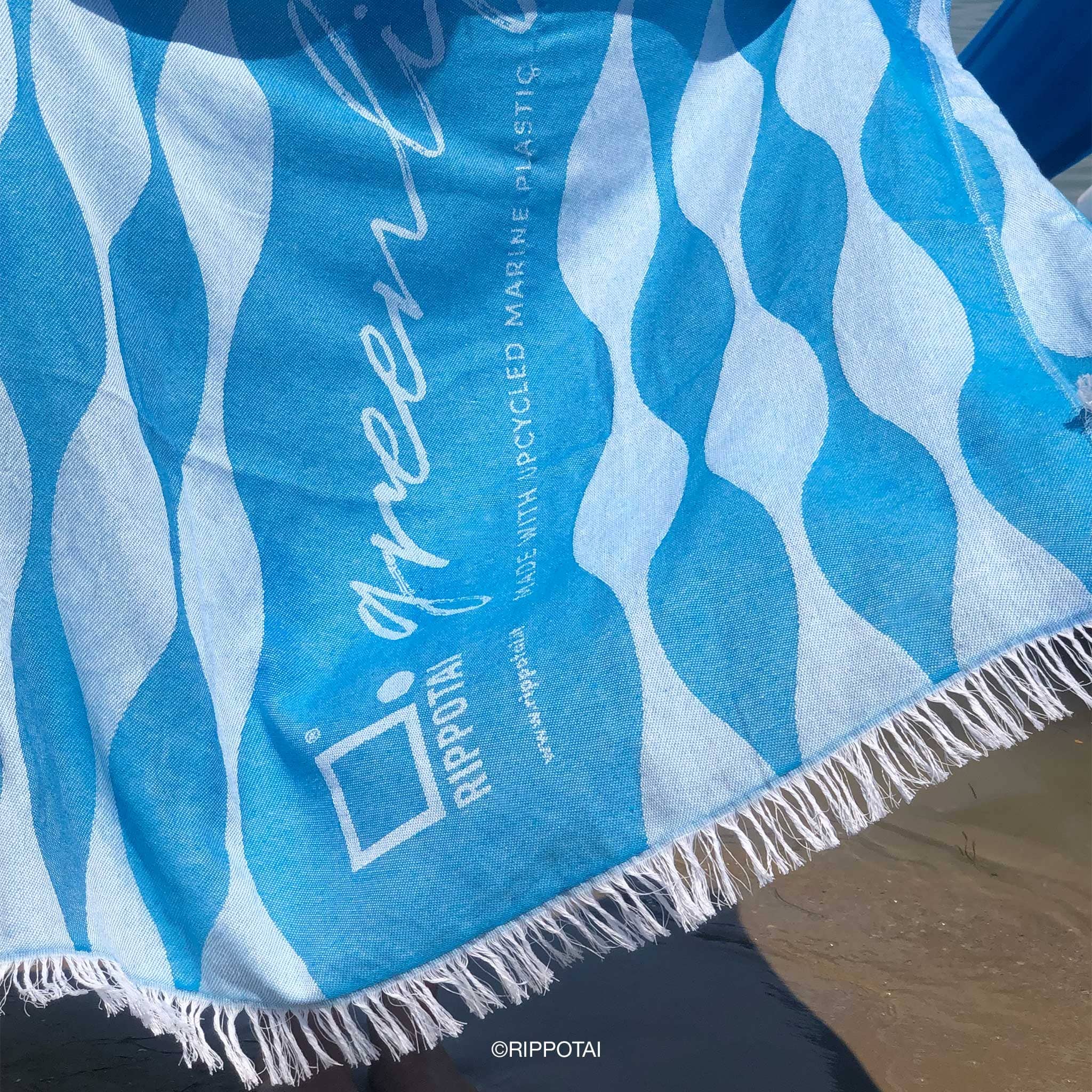Rippotai - Wholesale Beach Towel - Ecological Beach Towel in Seaqual® – Sustainable and Soft3