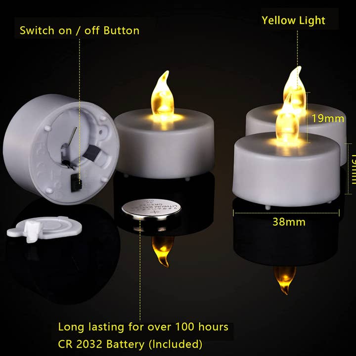 Mud & Maker - Wholesale Flameless Candle - LED Tealight Battery Candle