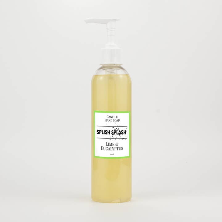 Splish Splash Handmade Products - Wholesale Hand soap/wash - Castile Gentle Liquid Olive Oil Hand Soaps (Medium) & Vegan1