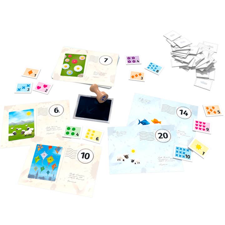 HABA USA - Wholesale Board Game - Pio's Pigeon Post Game